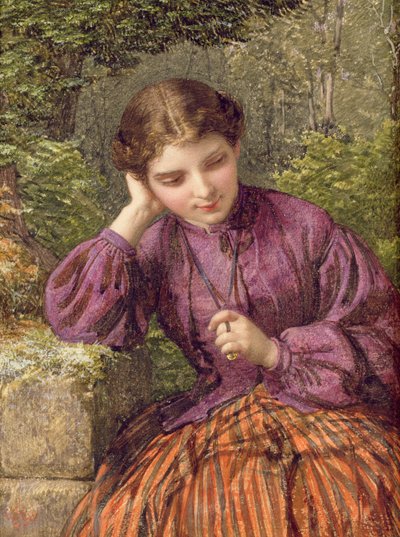 A Woodland Secret, 1868 by Henry Le Jeune